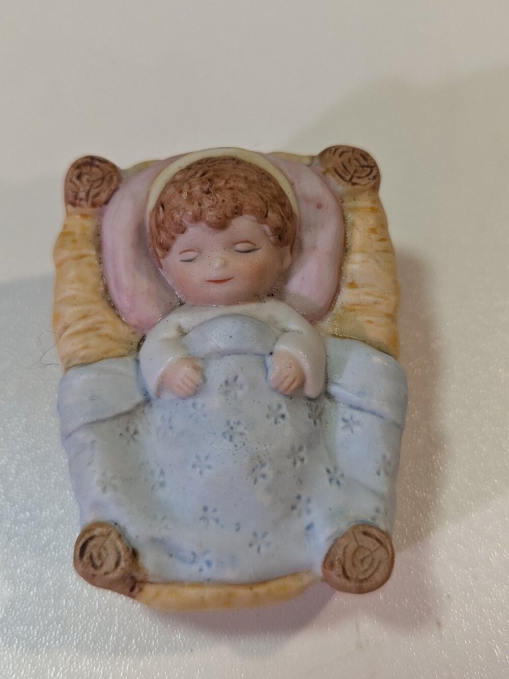HOMCO Children's Nativity Baby Jesus Bisque Porcelain Figurine